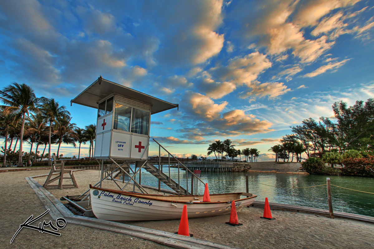 Dubois Park Lifeguard Tower and Boat