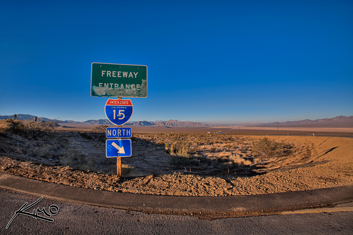 Mojave Freeway Highway 15 to Vegas