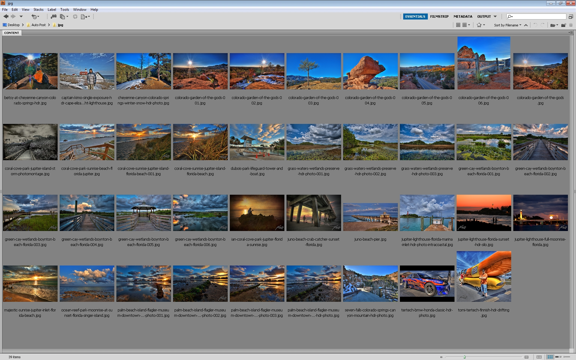 Working on 100 HDR posts before I leave.