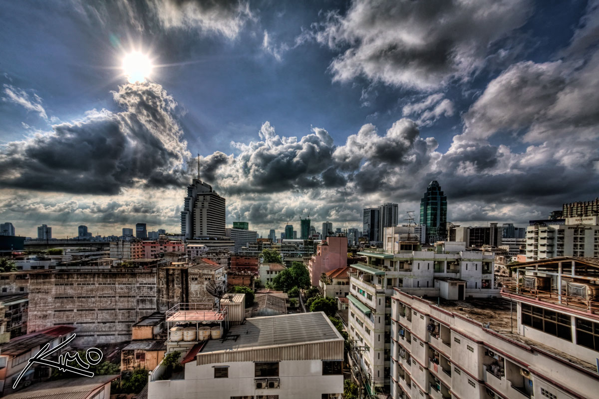 First HDR Cityscape of Bangkok