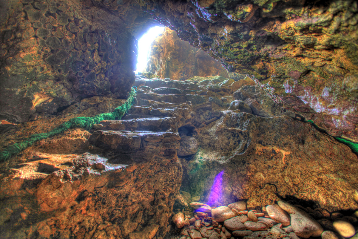 Photomatix Monday – Curacao Ocean Cave