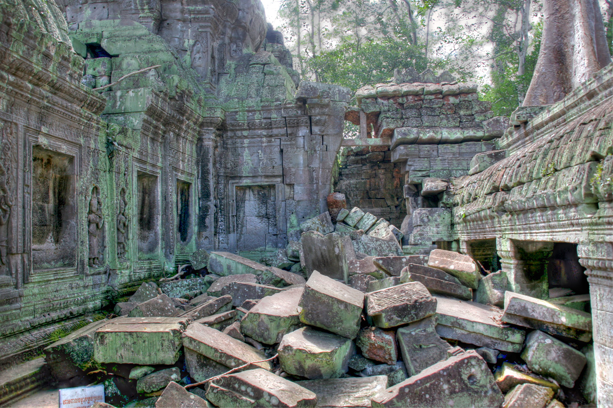 Photomatix Monday – Angkor Temple Ruins