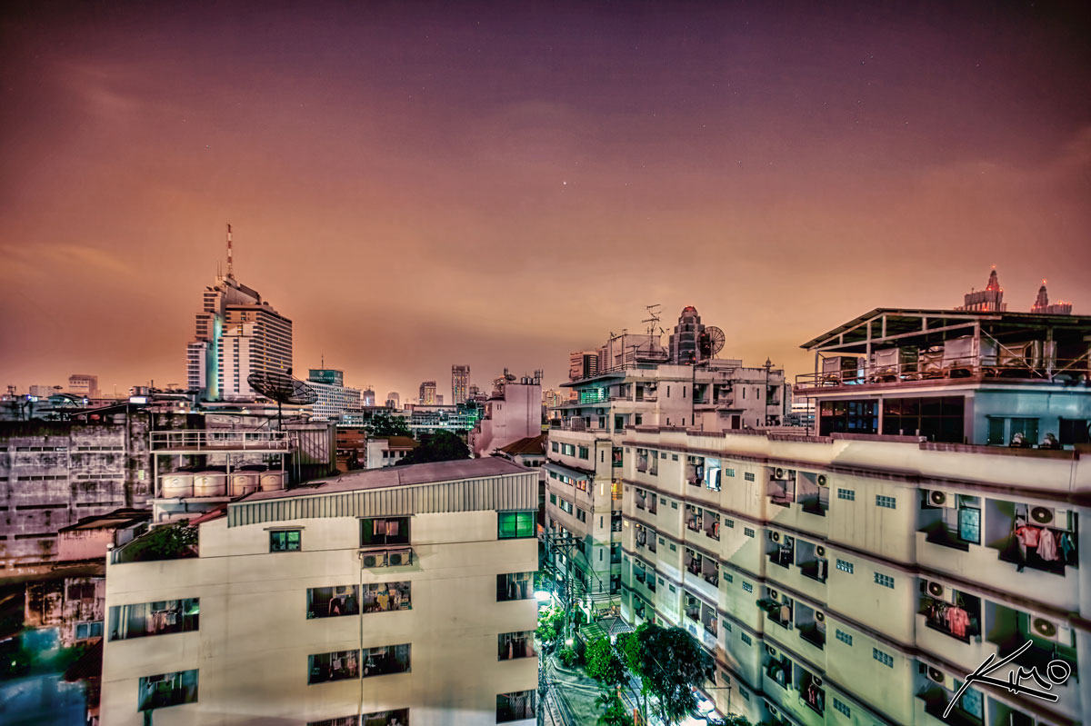 Early Morning Sunrise in Bangkok