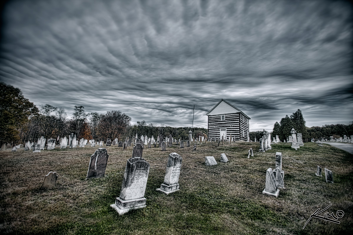 Final HDR Friday – West Virginia Cemetery