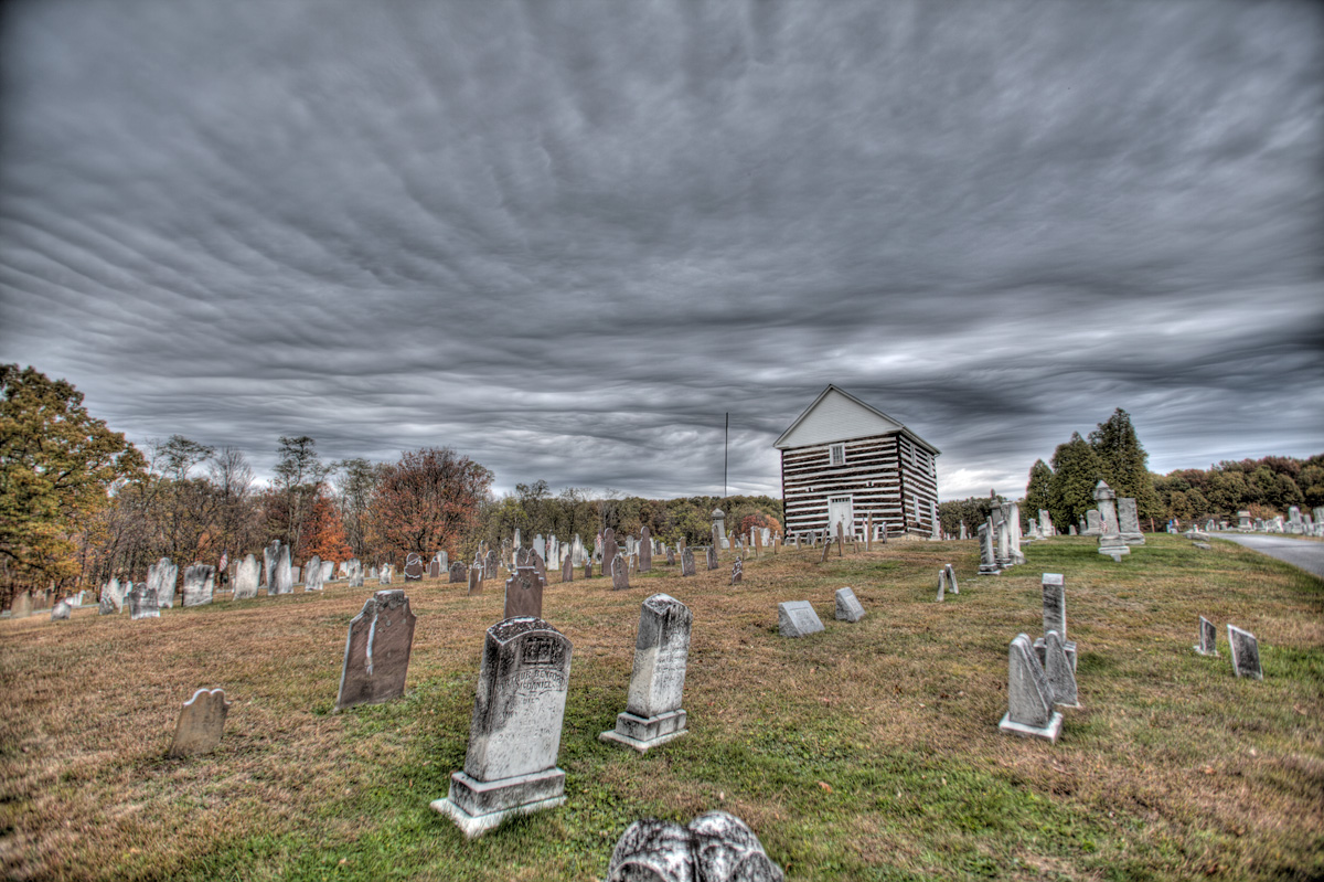 Photomatix Monday – West Virginia Cemetery