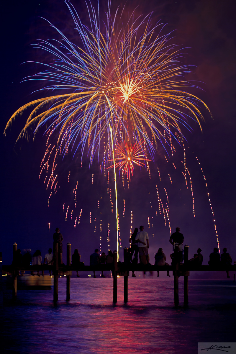 Sebastian Fourth of July Fireworks Display