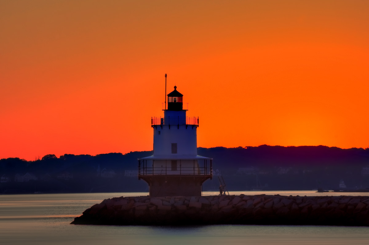 Portland Maine Small Lighthouse