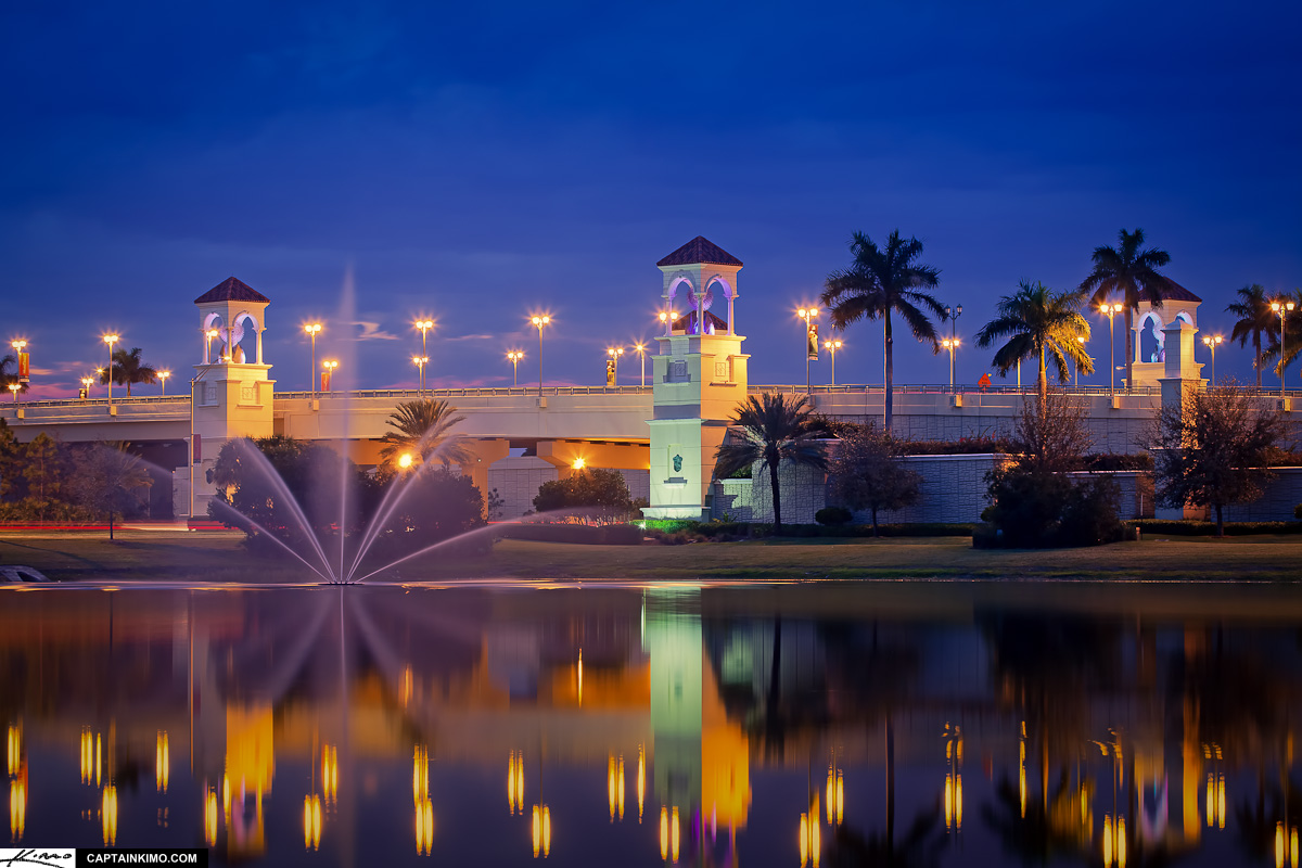PGA Boulevard Bridge Palm Beach Gardens Florida