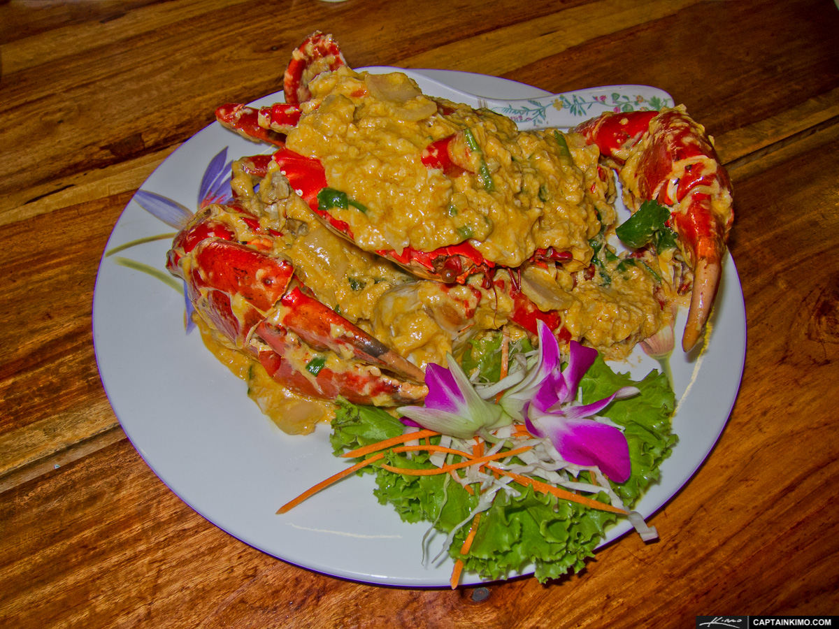 Large Delicious Stone Crab from Bangkok Thailand