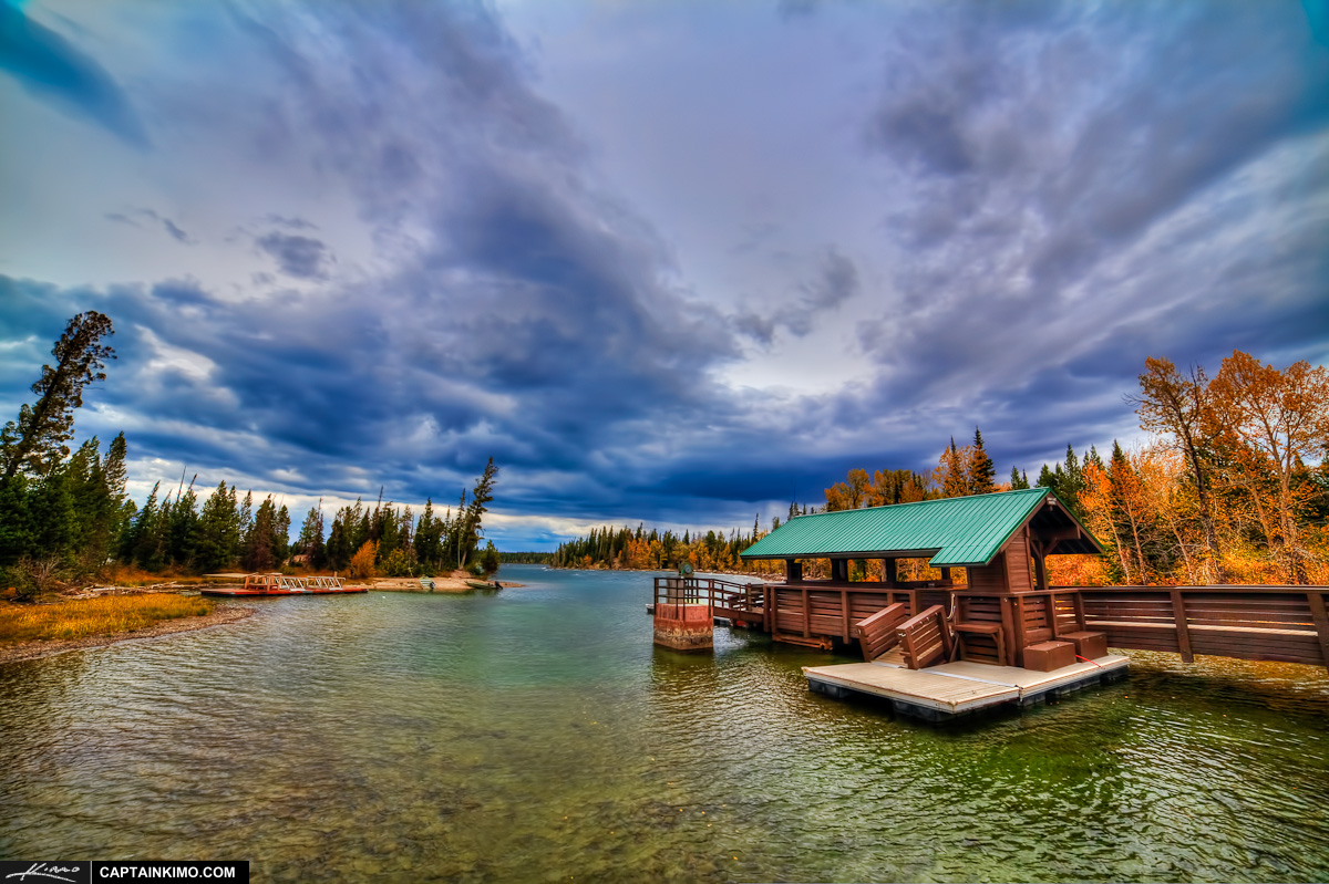 Jenny Lake Boat Dock at Grand Teton National Park