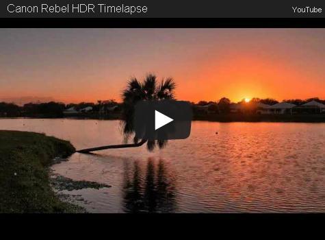 Canon Rebel T3 HDR Timelapse Sample