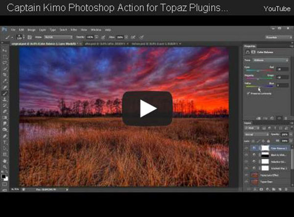 Captain Kimo Photoshop Action for Topaz Plugins