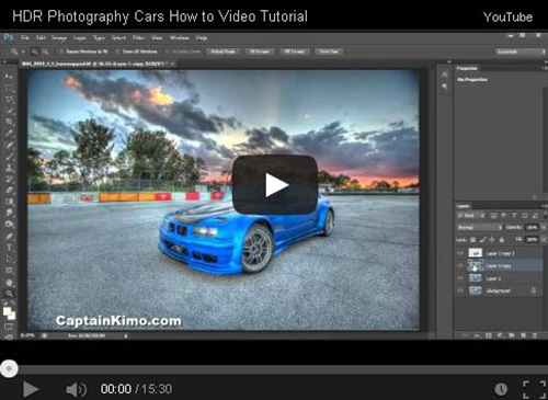 HDR Photography Car How to Video Tutorial