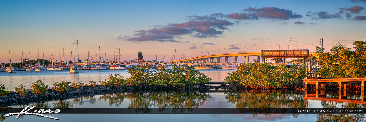 Staurt Florida Roosevelt Bridge St Lucie River