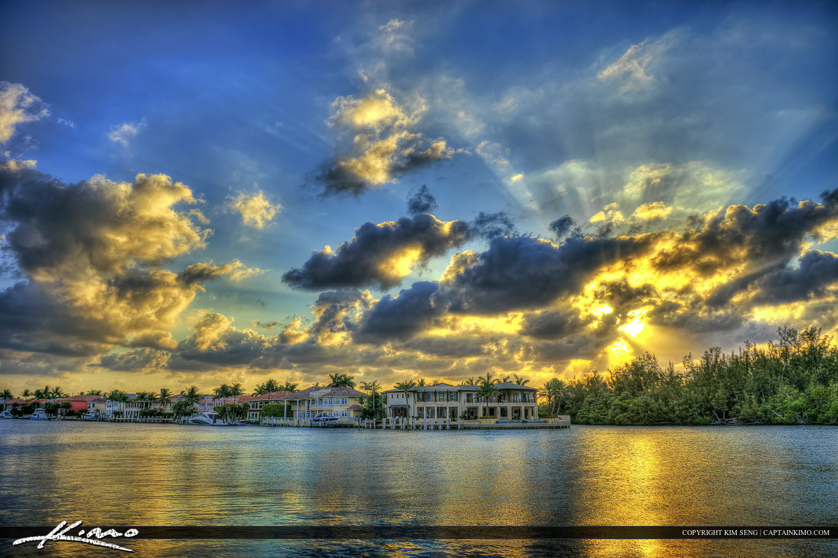 Boca Raton Sunset Waterway Homes