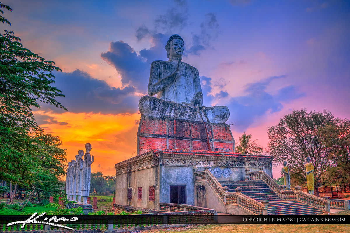 Buddha Statue from Cambodia Battambang