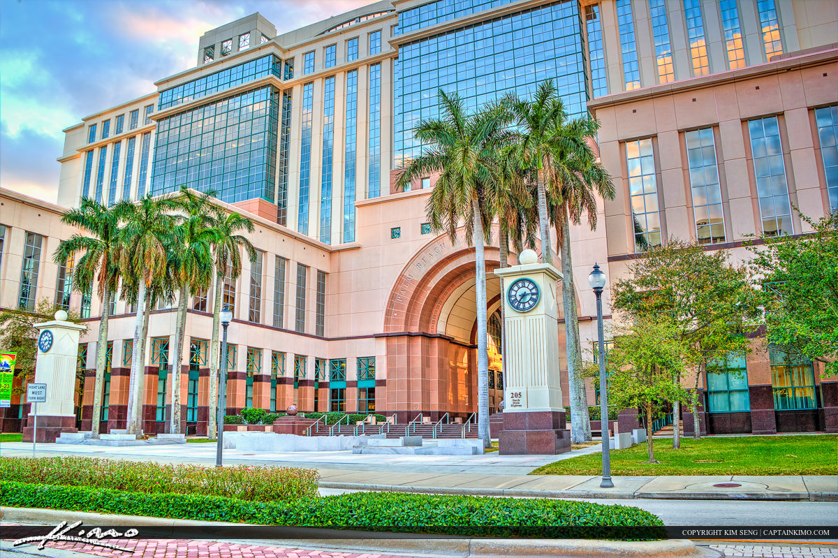 Palm Beach County Courthouse West Palm Beach HDR Photography by