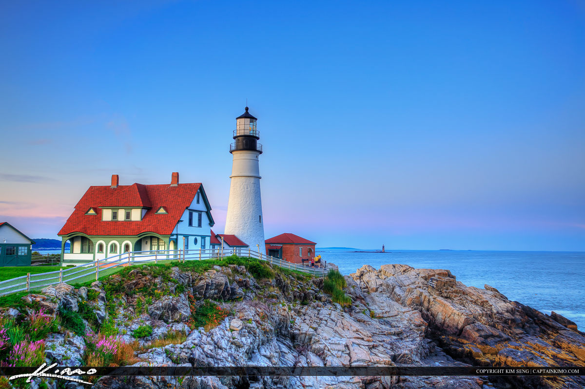 Portland Lighthouse Maine Cape Elizabeth