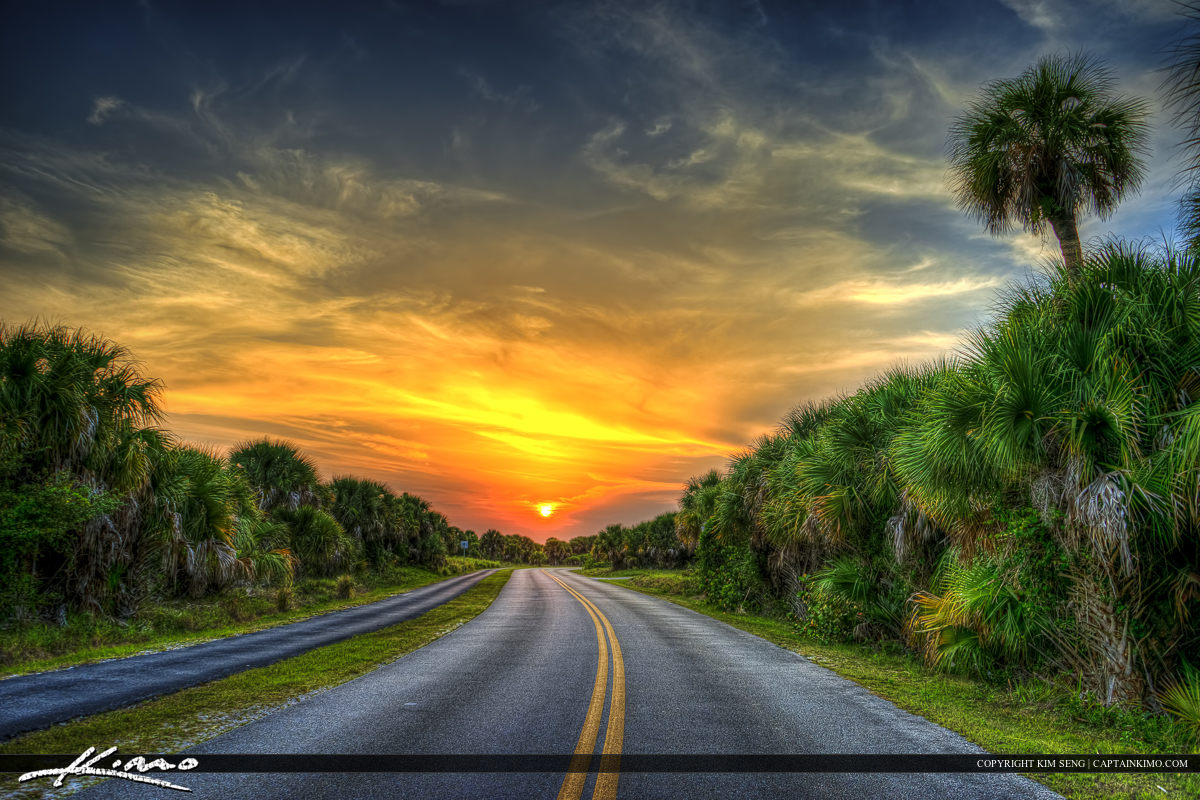 Sunset Road Fort Pierce Inlet State Park