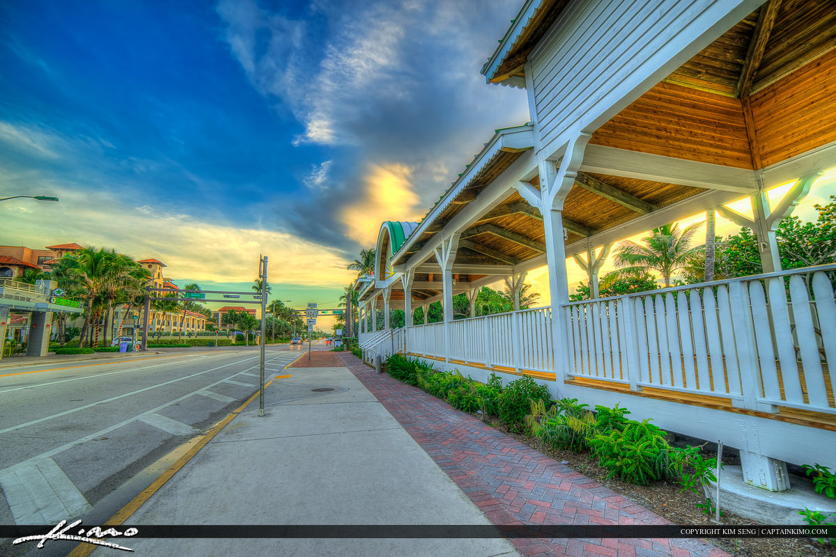 Delray Beach Florida Atlantic Ave Beach Entrance