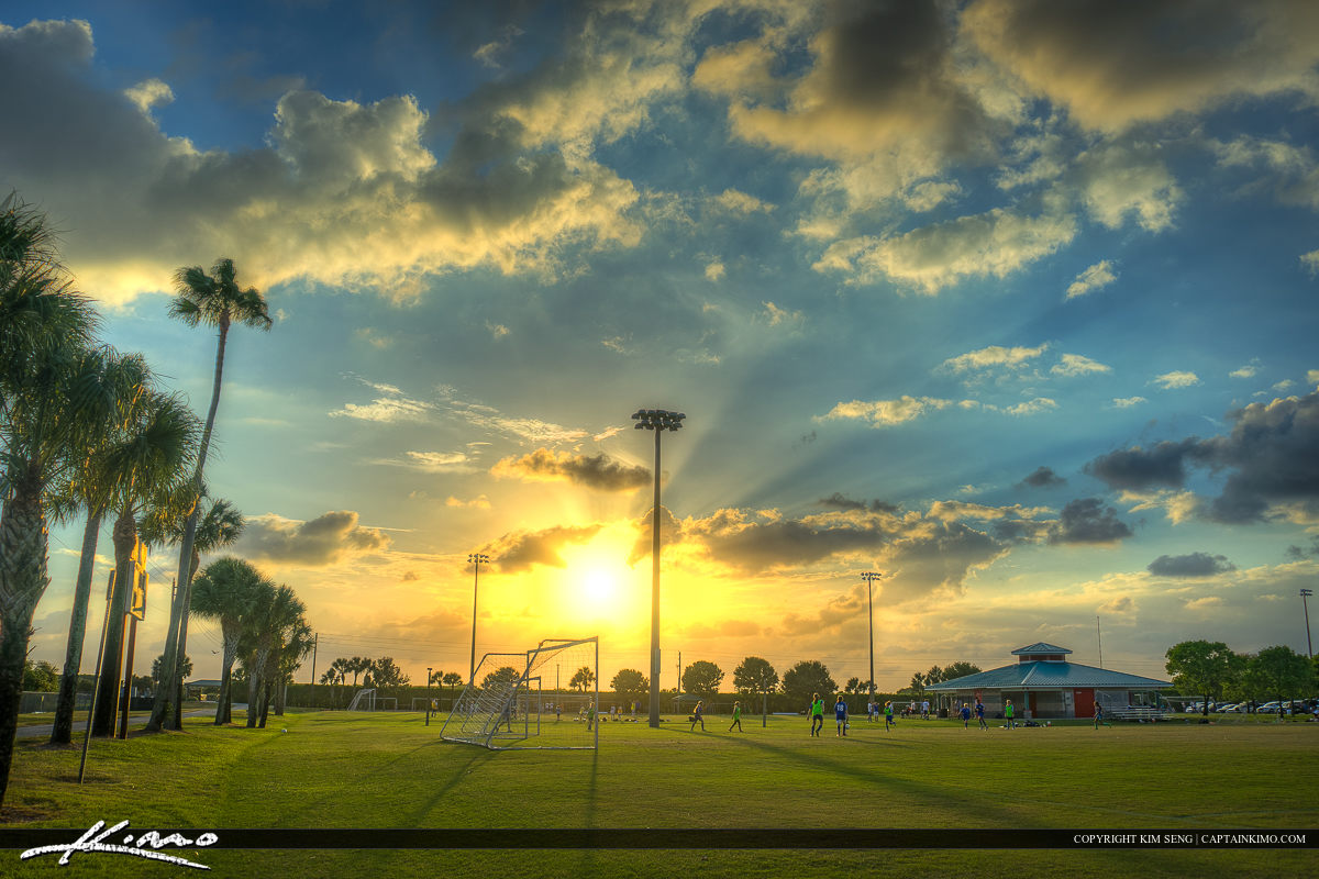 Soccer Field Village Park Wellington Florida