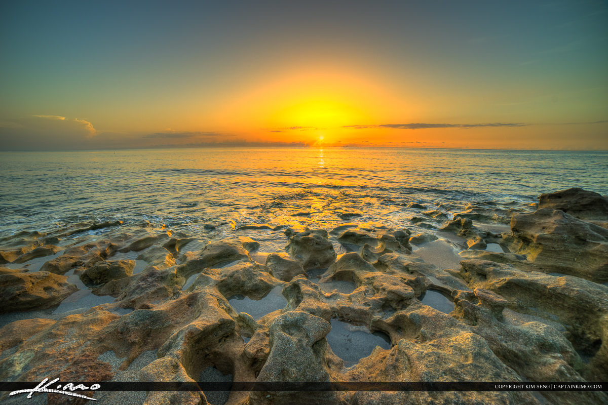 Florida Beach Sunrise Jupiter Island