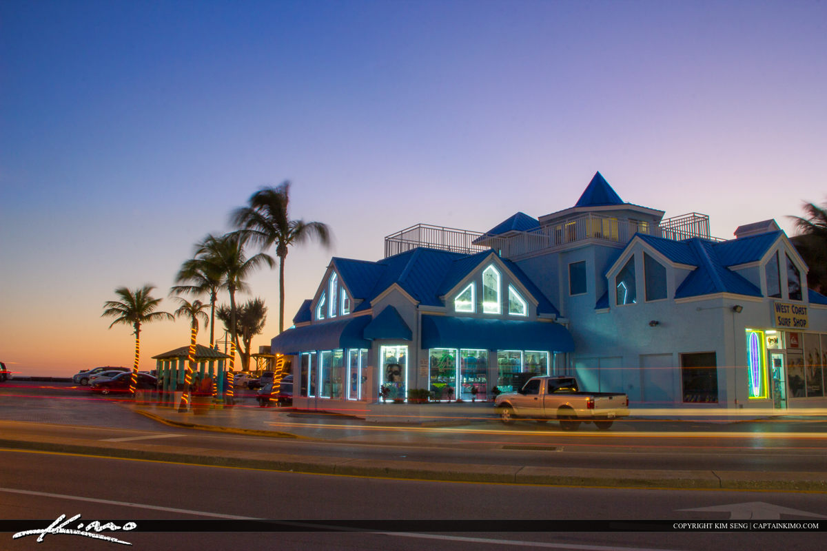 Fort Myers Beach Pier Florida Shopping Plaza