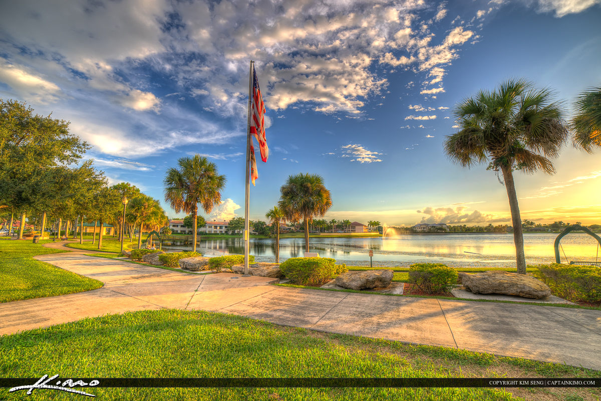 Royal Palm Beach Florida Lakeside Challenger Park
