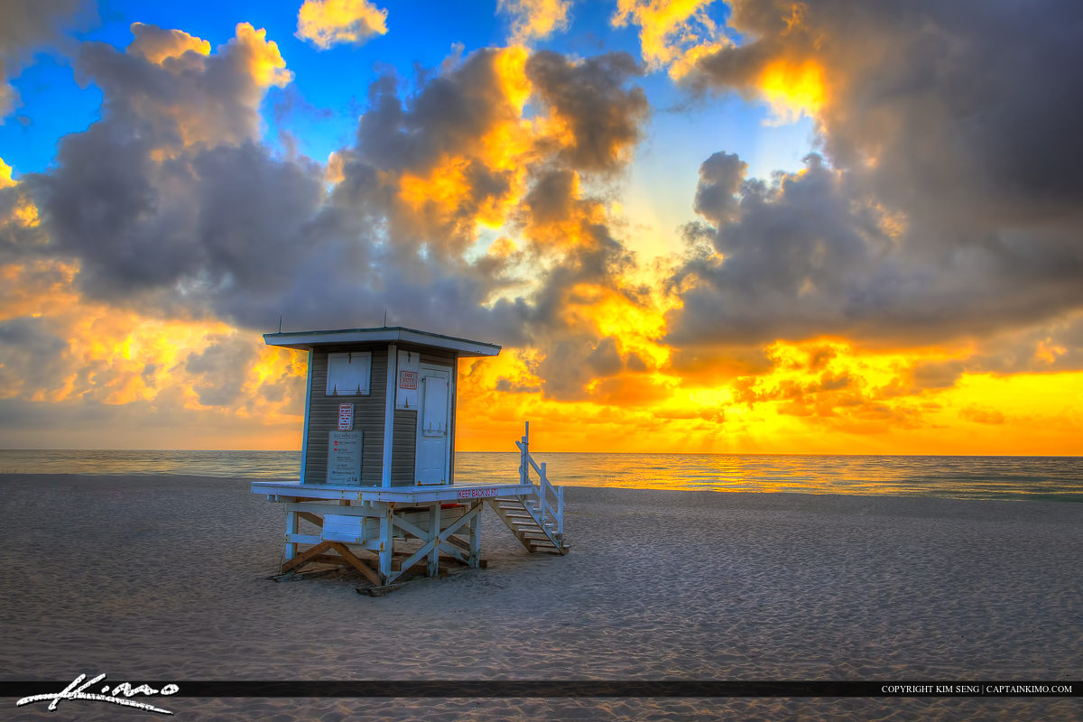 Beautiful Beach Sunrise Singer Island Florida