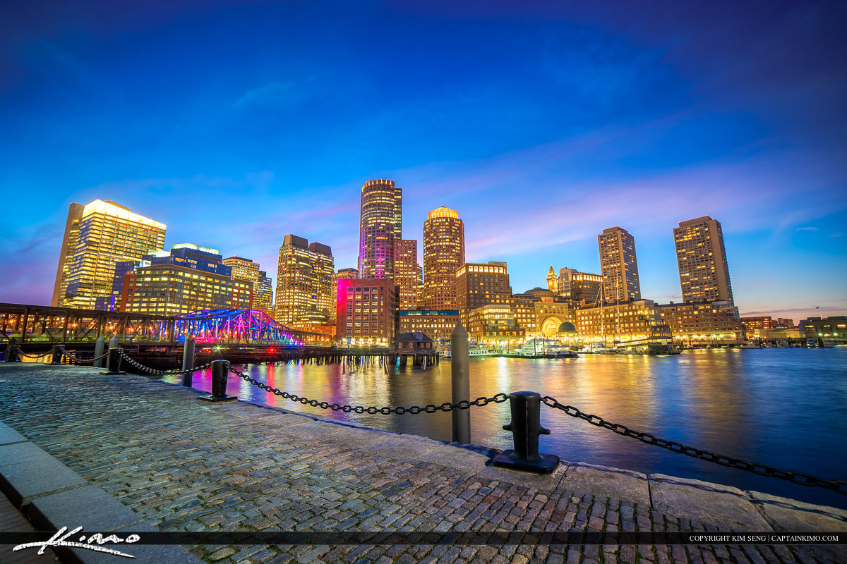 Boston Skyline Harborwalk